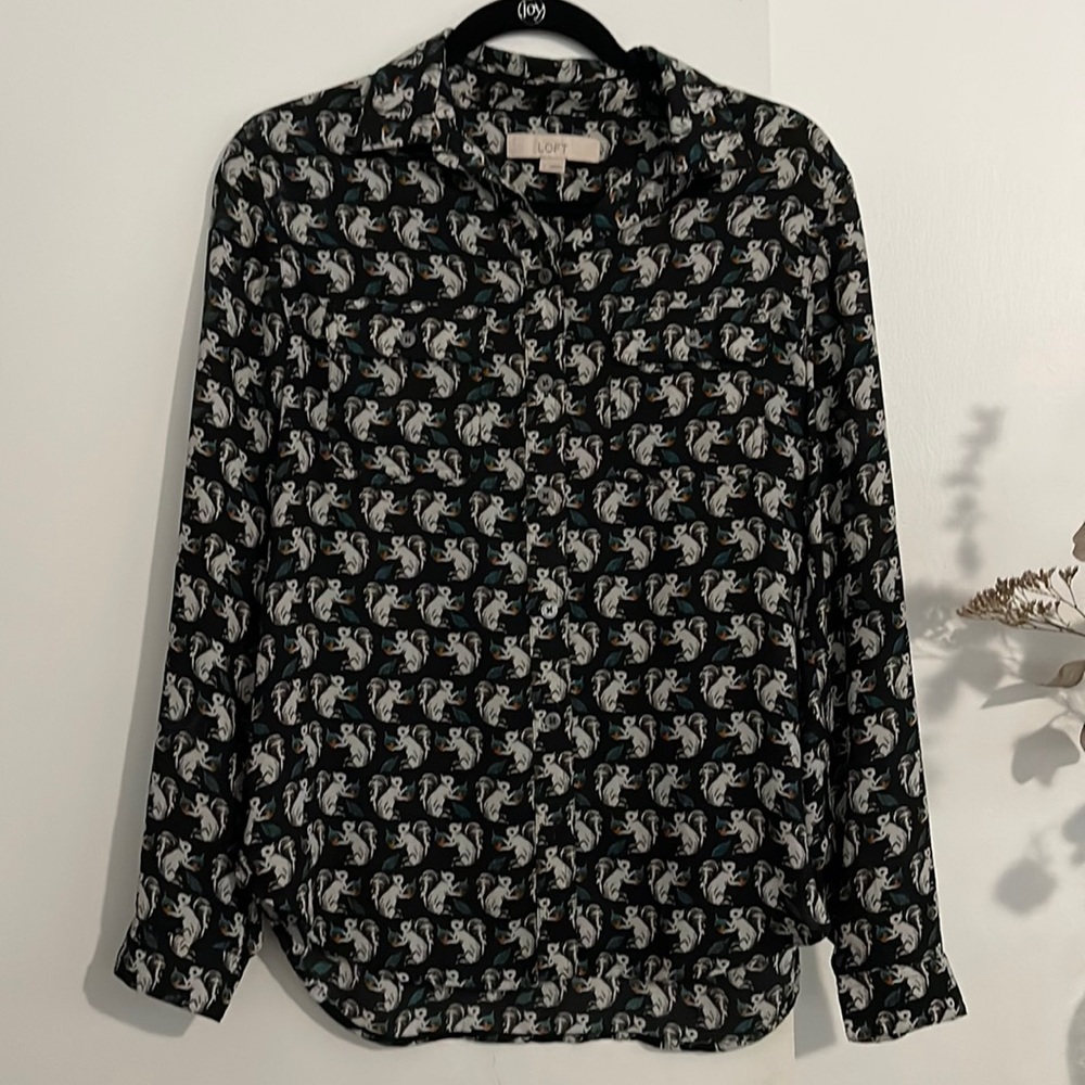 Patterned Button Up